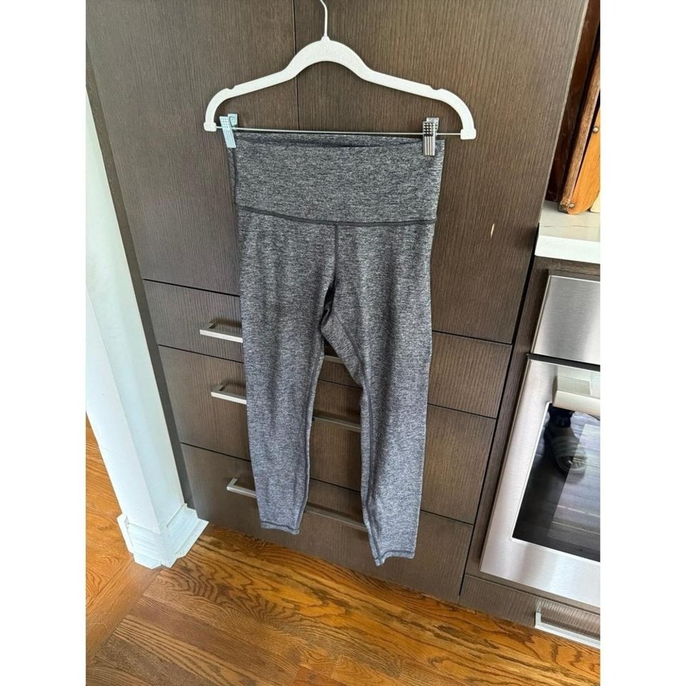 Lululemon Wunder Under Hi-Rise Tight *28" Heathered Black 8